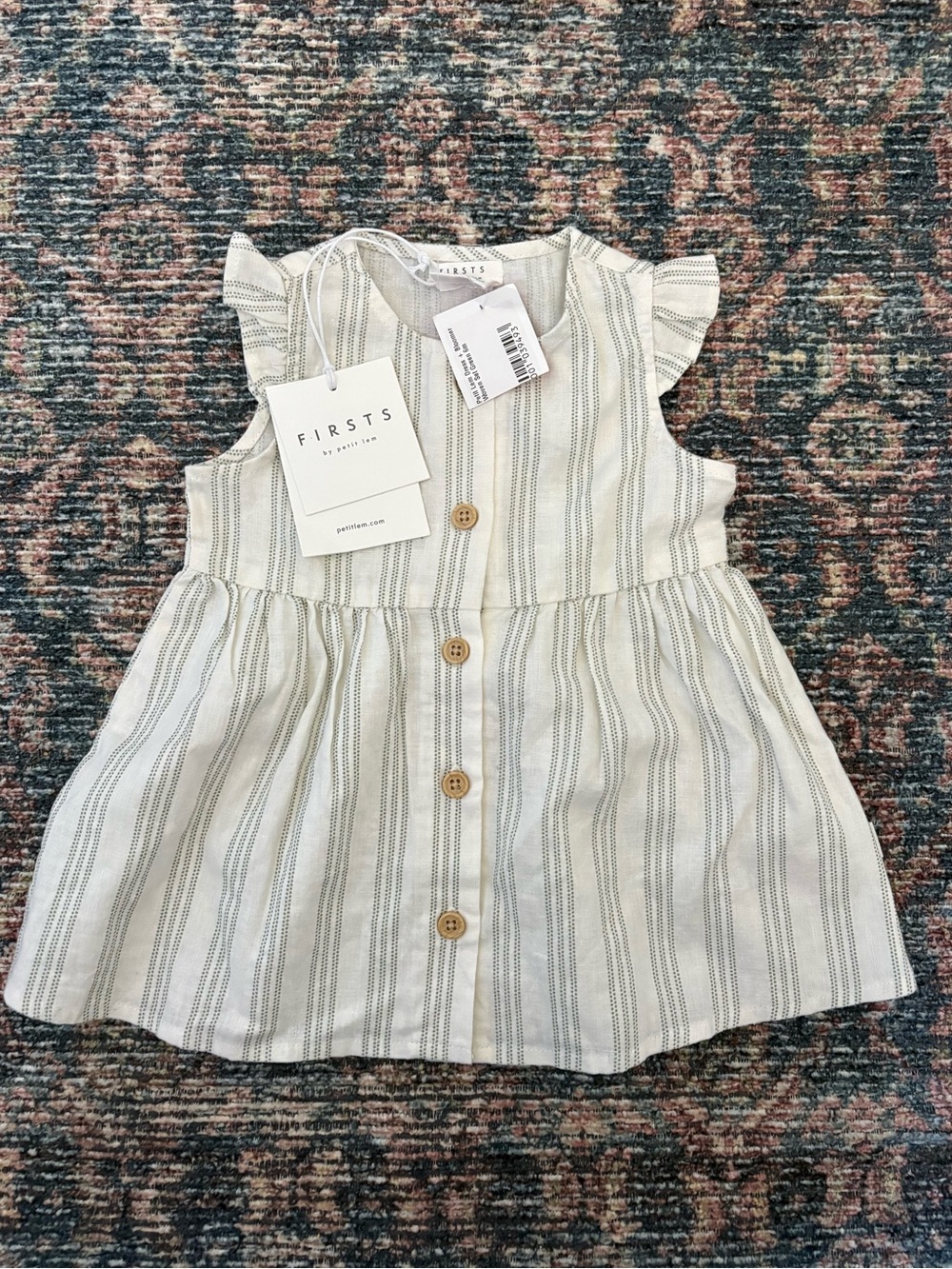 Firsts By Petit Lem NWT Dress 6 Months